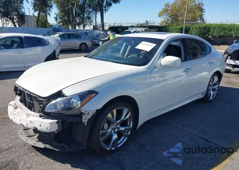 2012 Infiniti M37 z USA, uszkodzony, nr VIN JN1BY1APXCM333339